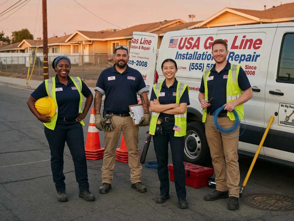 Gas Line Installation company in Fayetteville, TN